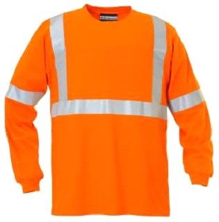 Safety 100% Cotton Long Sleeve T-Shirt